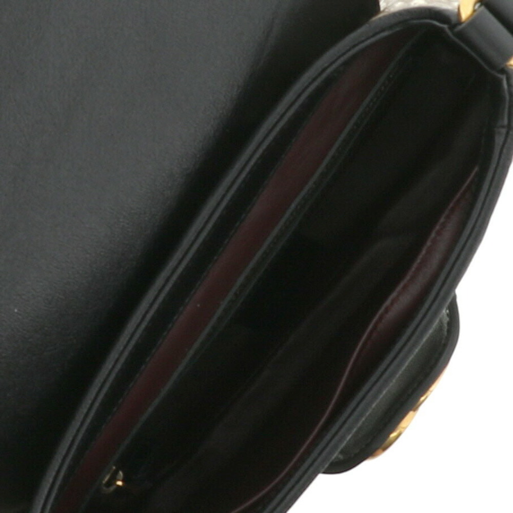 Gucci Double G Small Messenger Bag Python Black - image 6